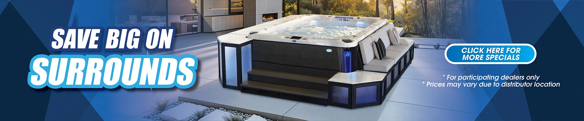Calspas hot tub being used in a family setting - Frisco